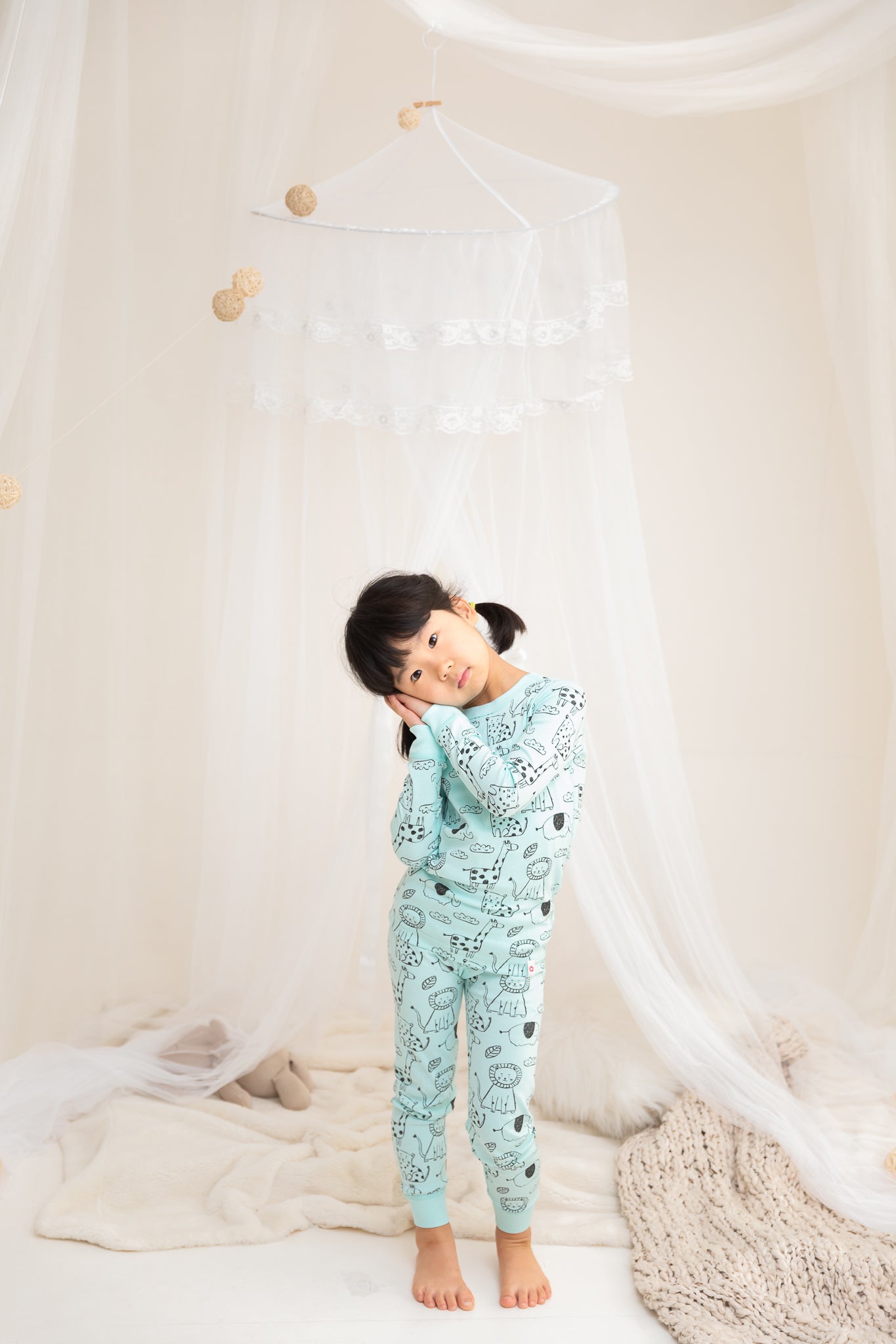 Animals - Snug Fit Long Sleeve PJ Set