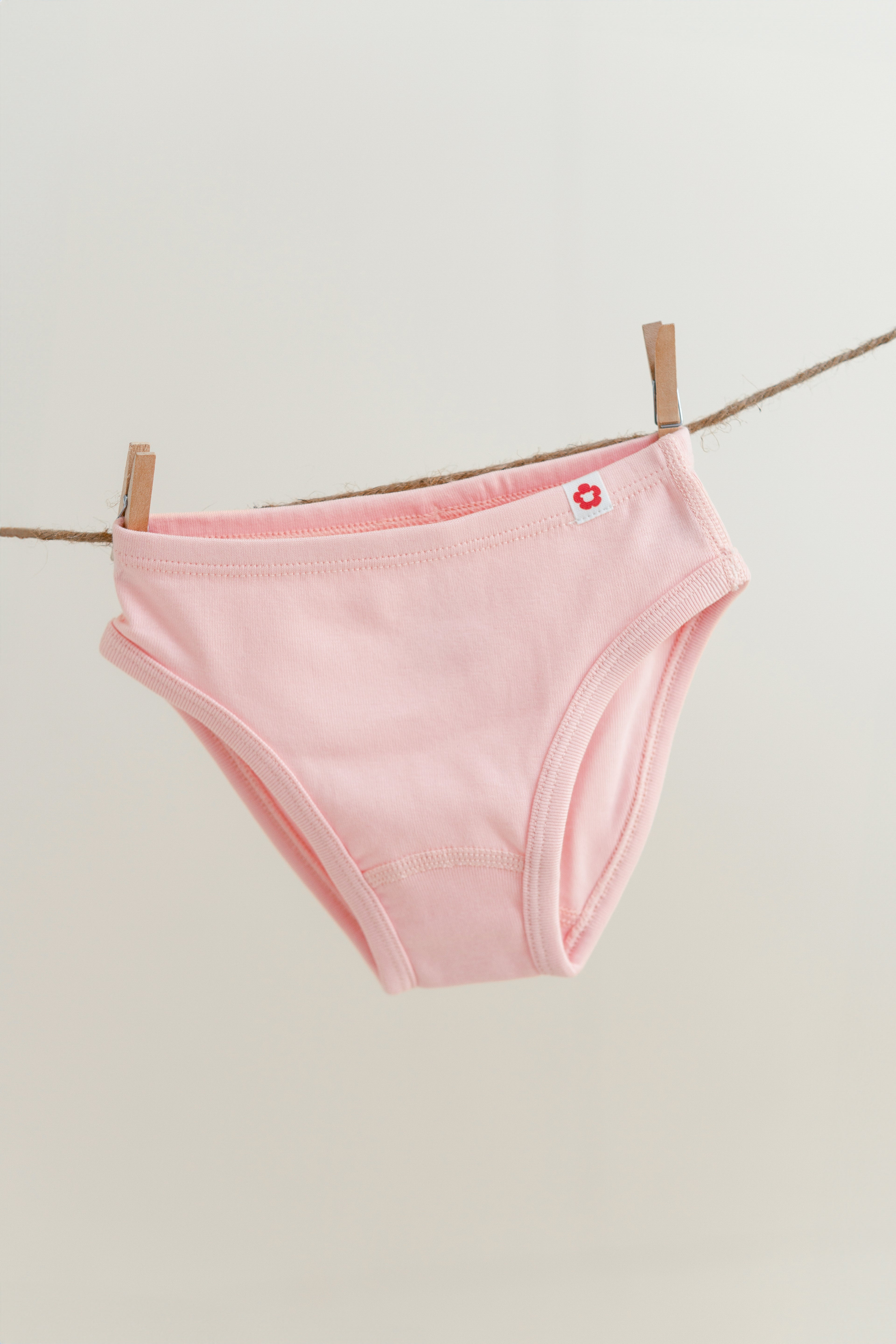 3-Pack Solid Hipster Underwear in Organic Cotton