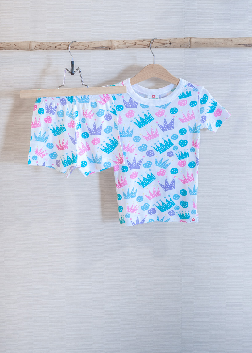 Kings & Queens - Shortie PJ Set