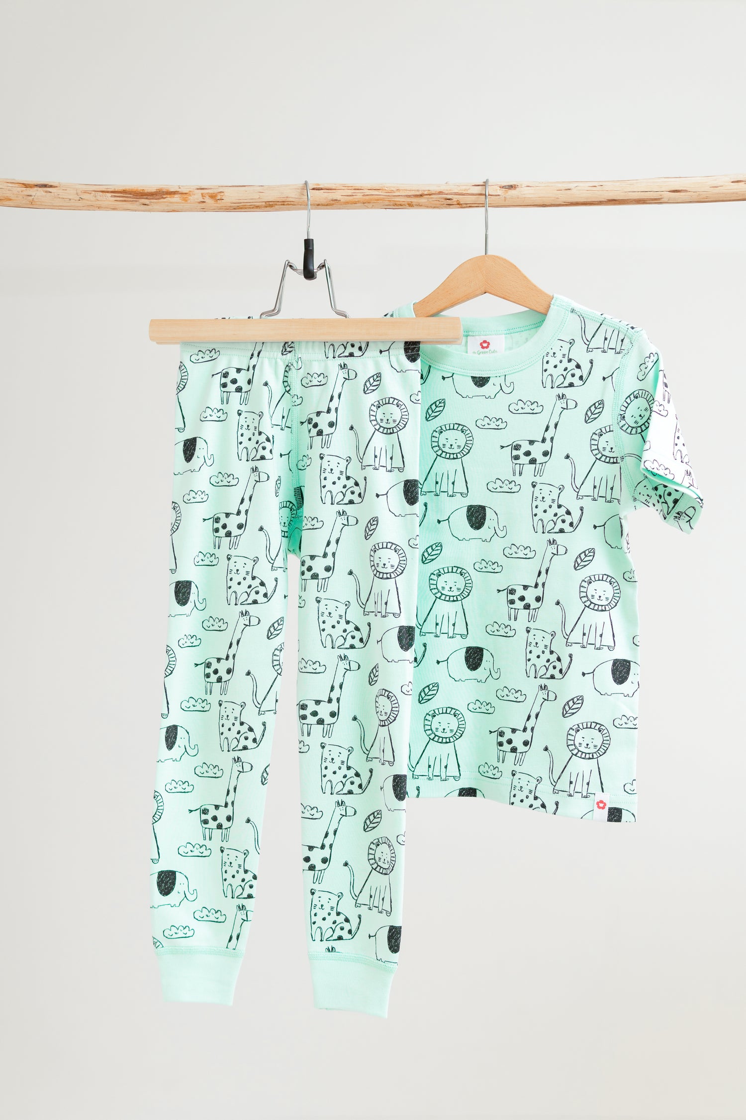 Animals - Relaxed Fit Short Sleeve PJ Set