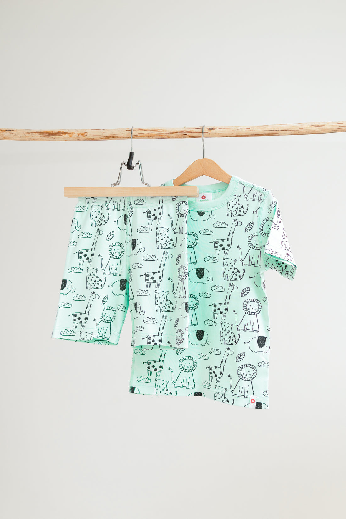 Animals - Relaxed Fit Shortie PJ Set