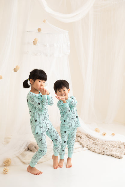 Animals - Relaxed Fit Long Sleeve PJ Set