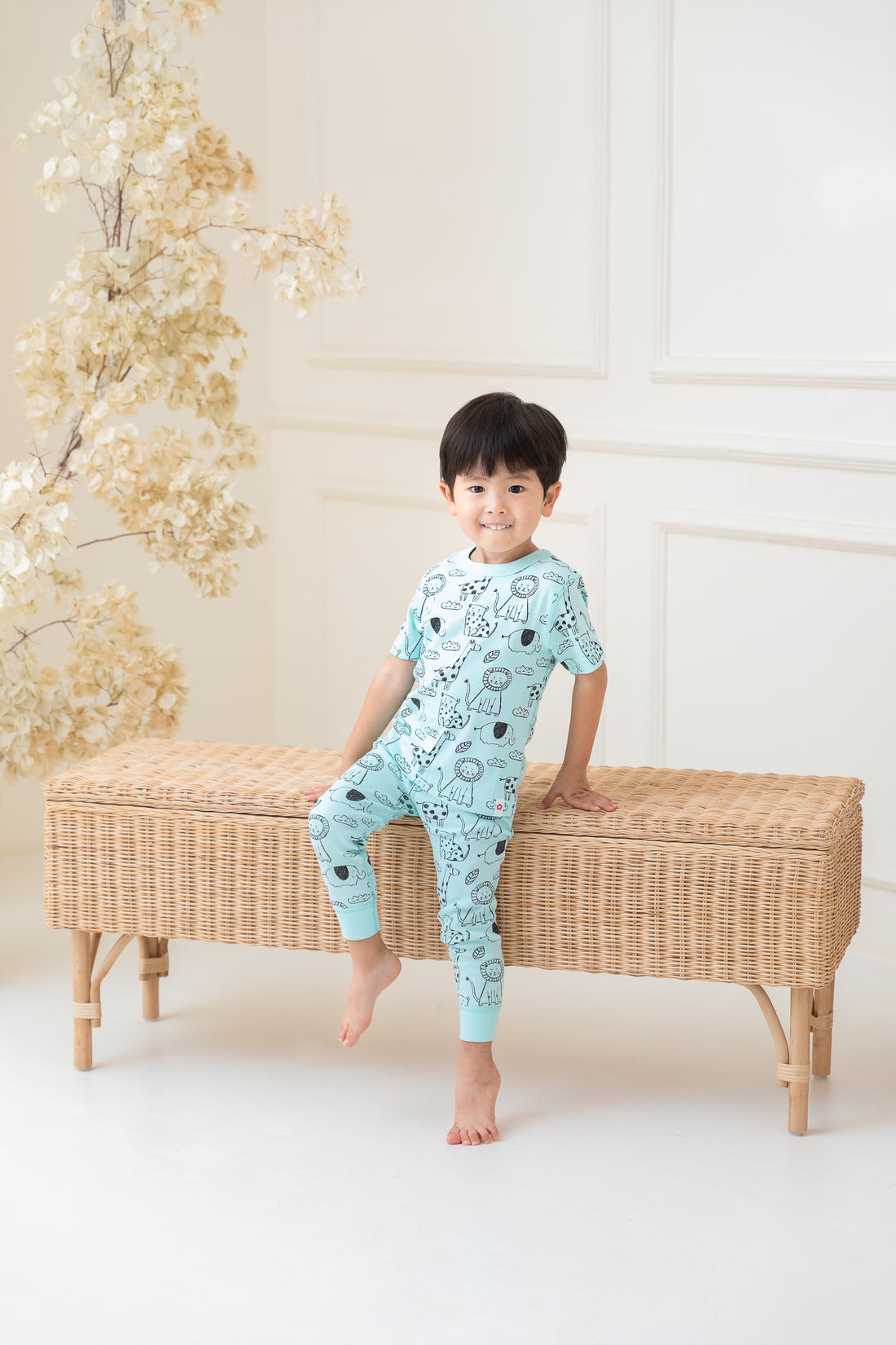 Animals - Relaxed Fit Short Sleeve PJ Set