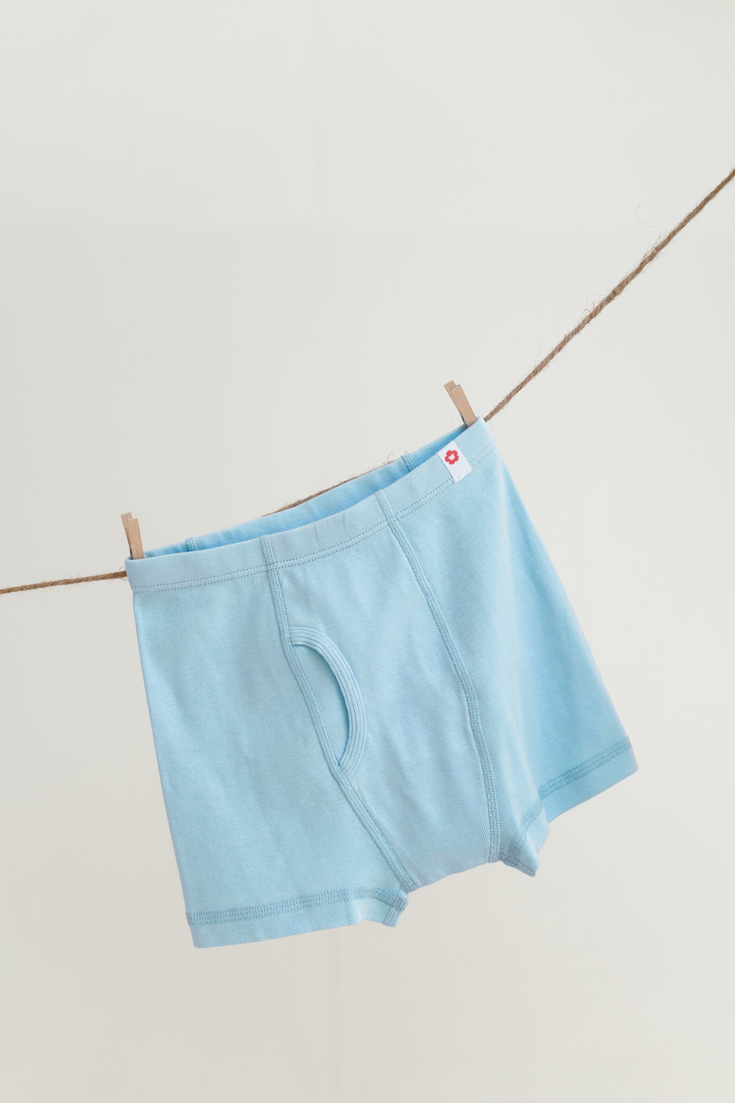 3-Pack Solid Boxer Briefs in Organic Cotton