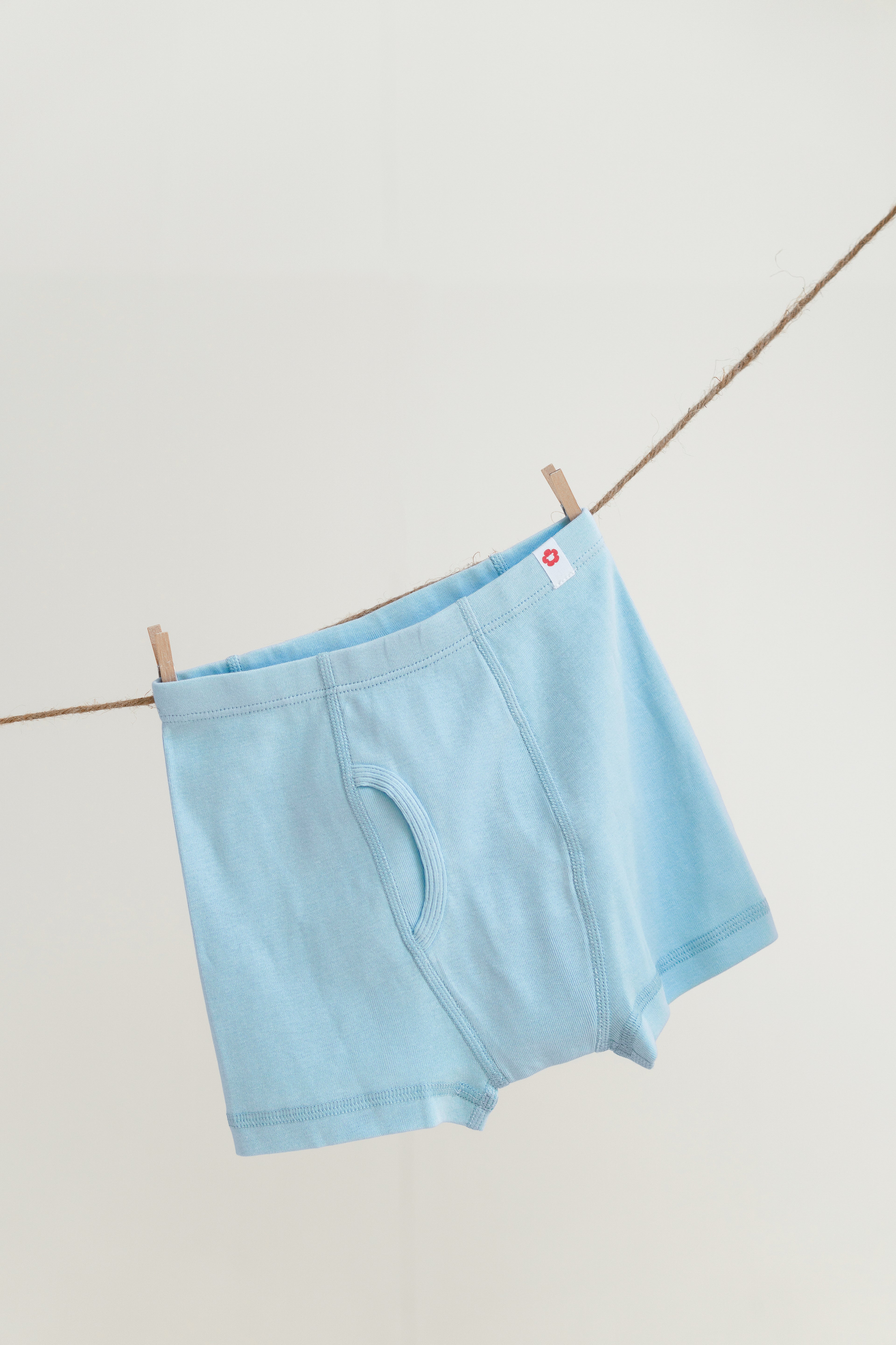 3-Pack Solid Boxer Briefs in Organic Cotton