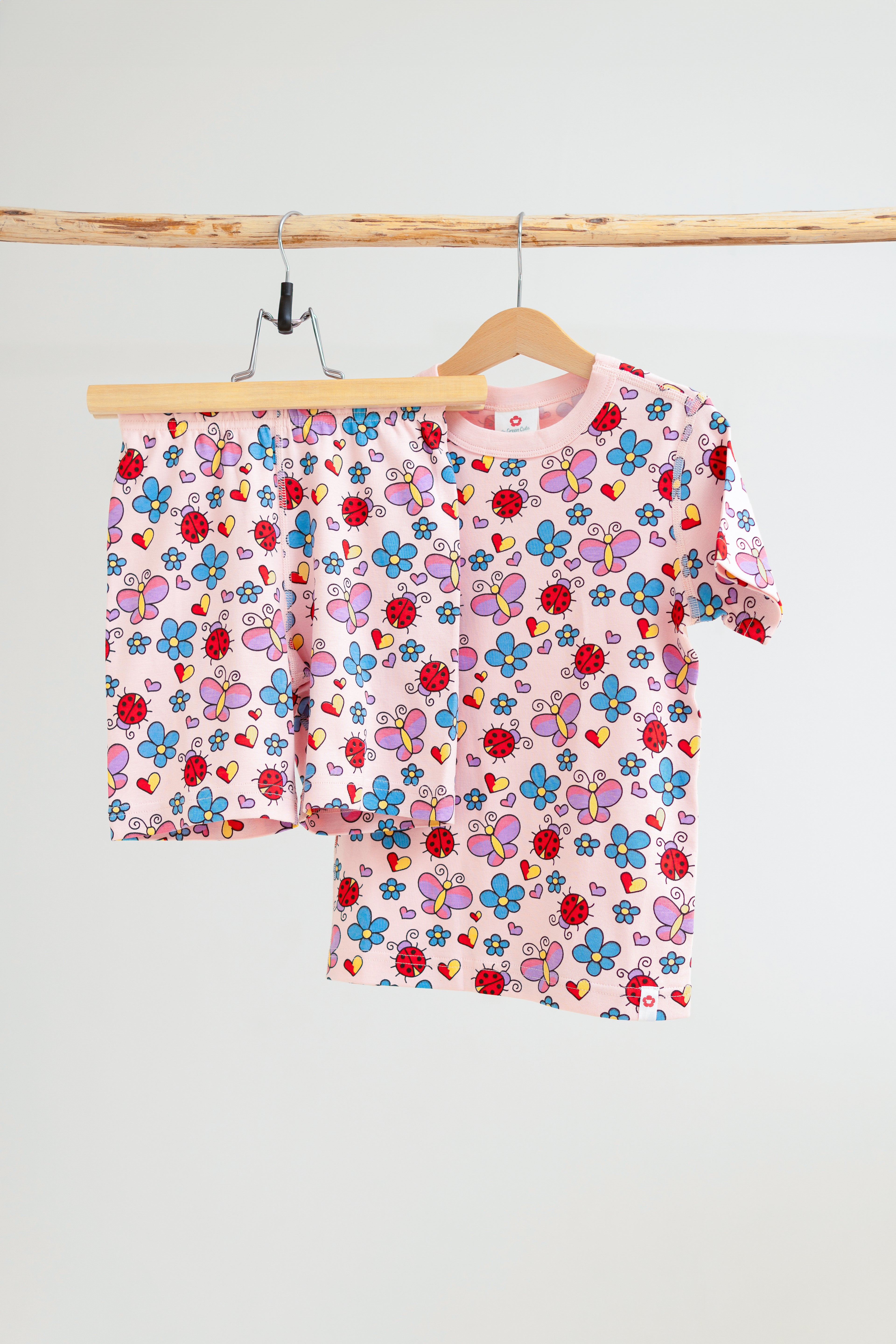 Butterflies - Relaxed Fit Shortie PJ Set