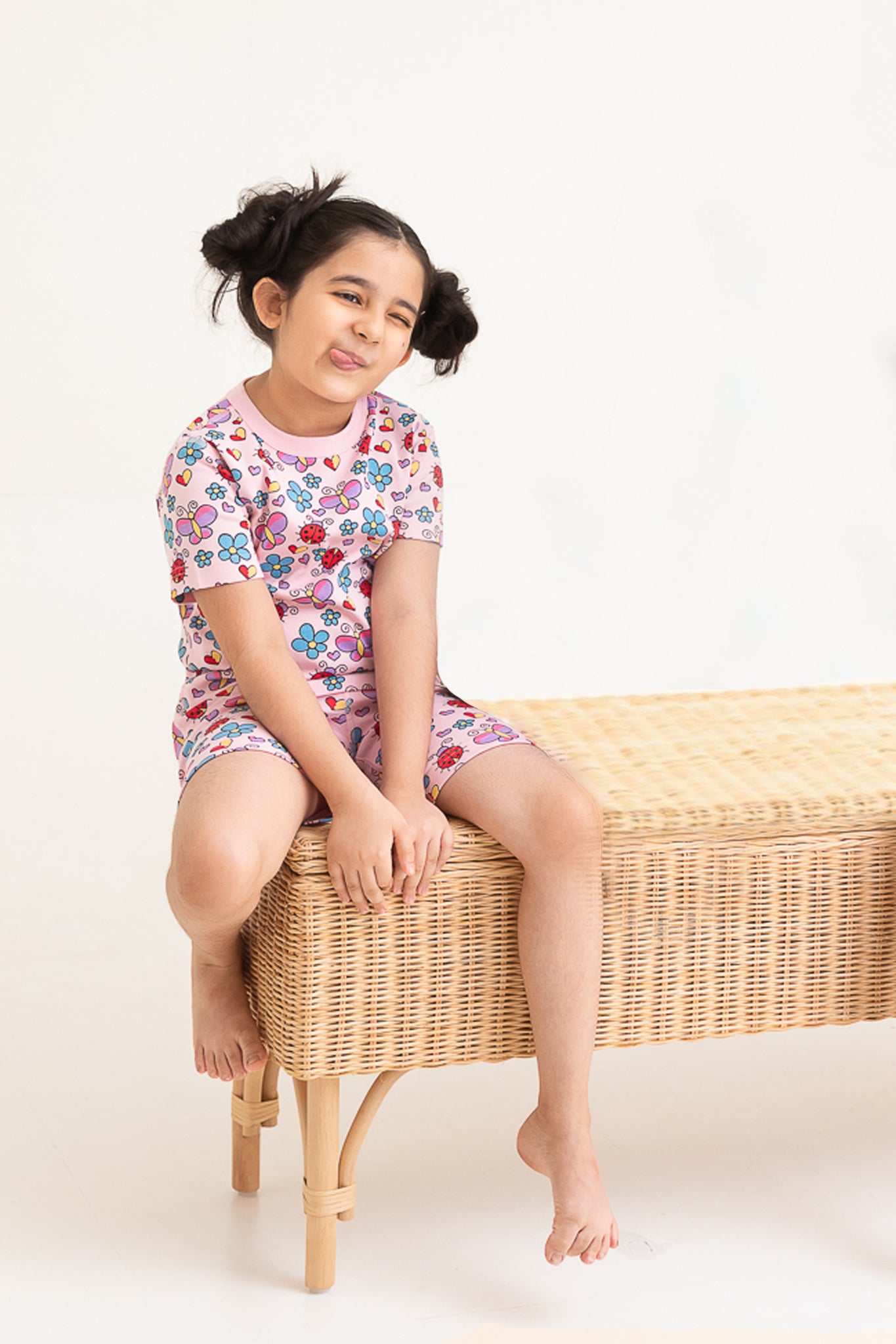 Butterflies - Relaxed Fit Shortie PJ Set