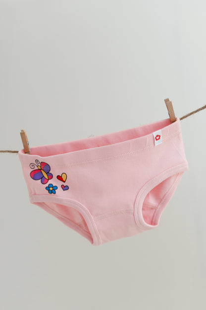 3-Pack Side Printed Classic Underwear in Organic Cotton