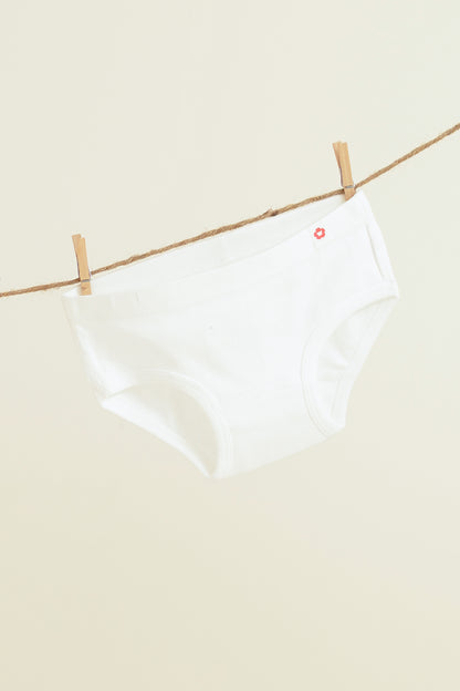 3-Pack Solid Classic Underwear in Organic Cotton