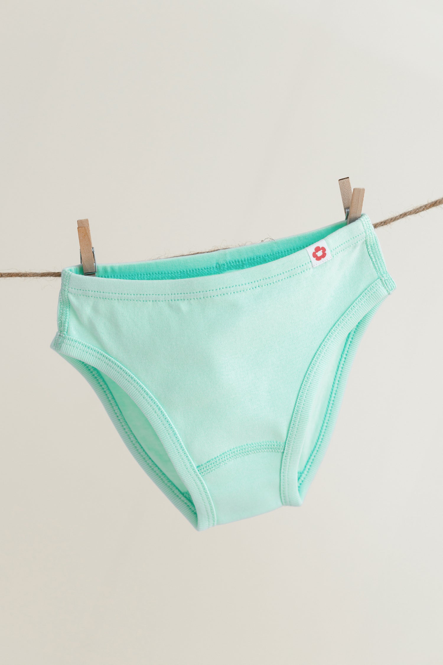 3-Pack Solid Hipster Underwear in Organic Cotton