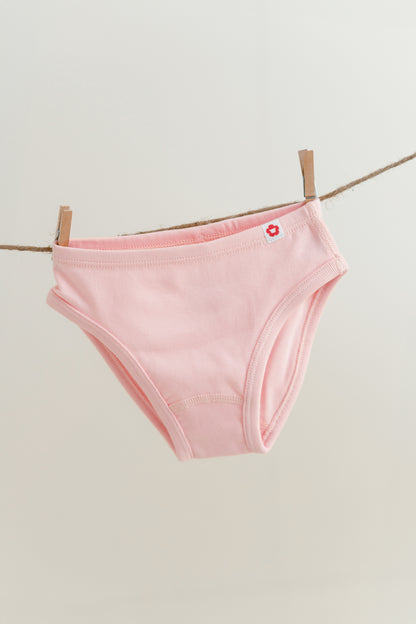 3-Pack Solid Hipster Underwear in Organic Cotton