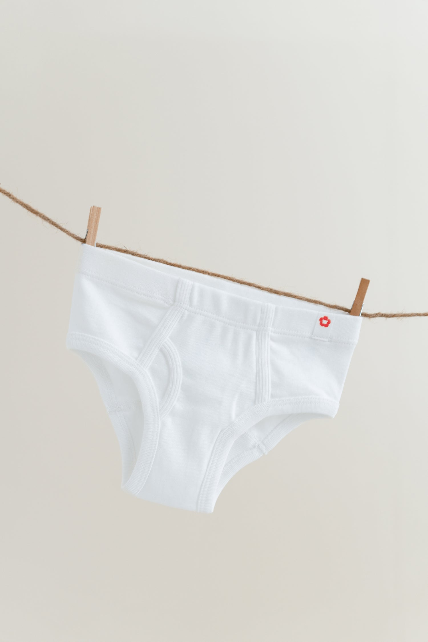 3-Pack Solid Briefs in Organic Cotton