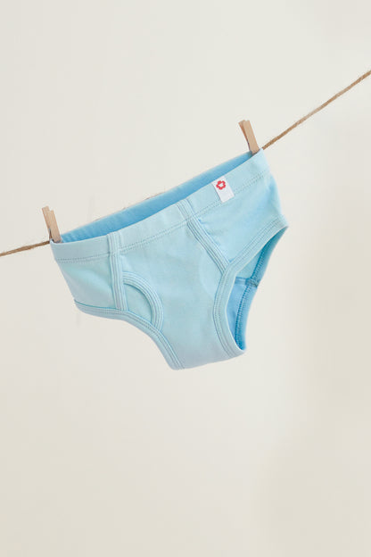 3-Pack Solid Briefs in Organic Cotton