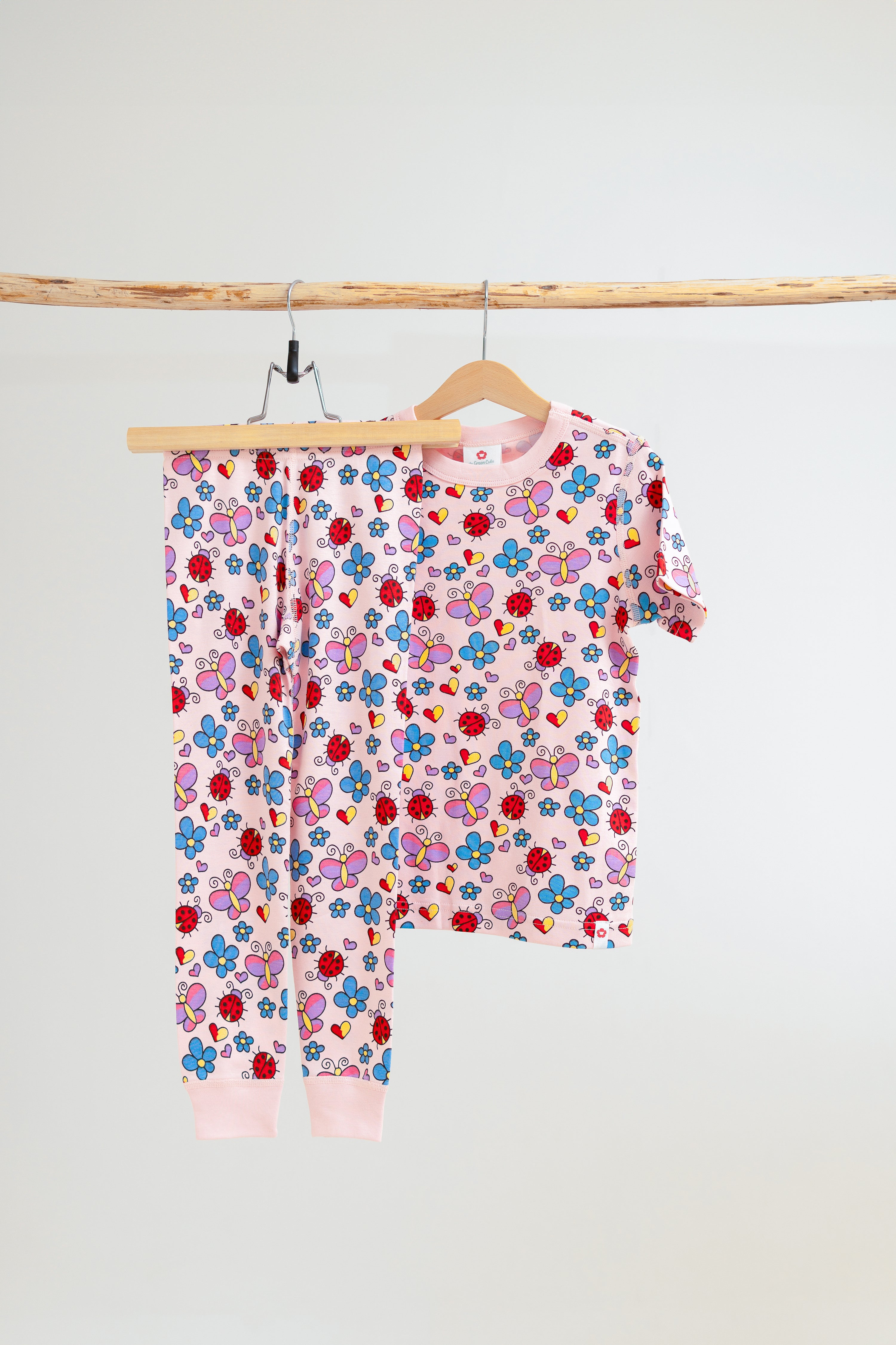 Butterflies - Relaxed Fit Short Sleeve PJ Set