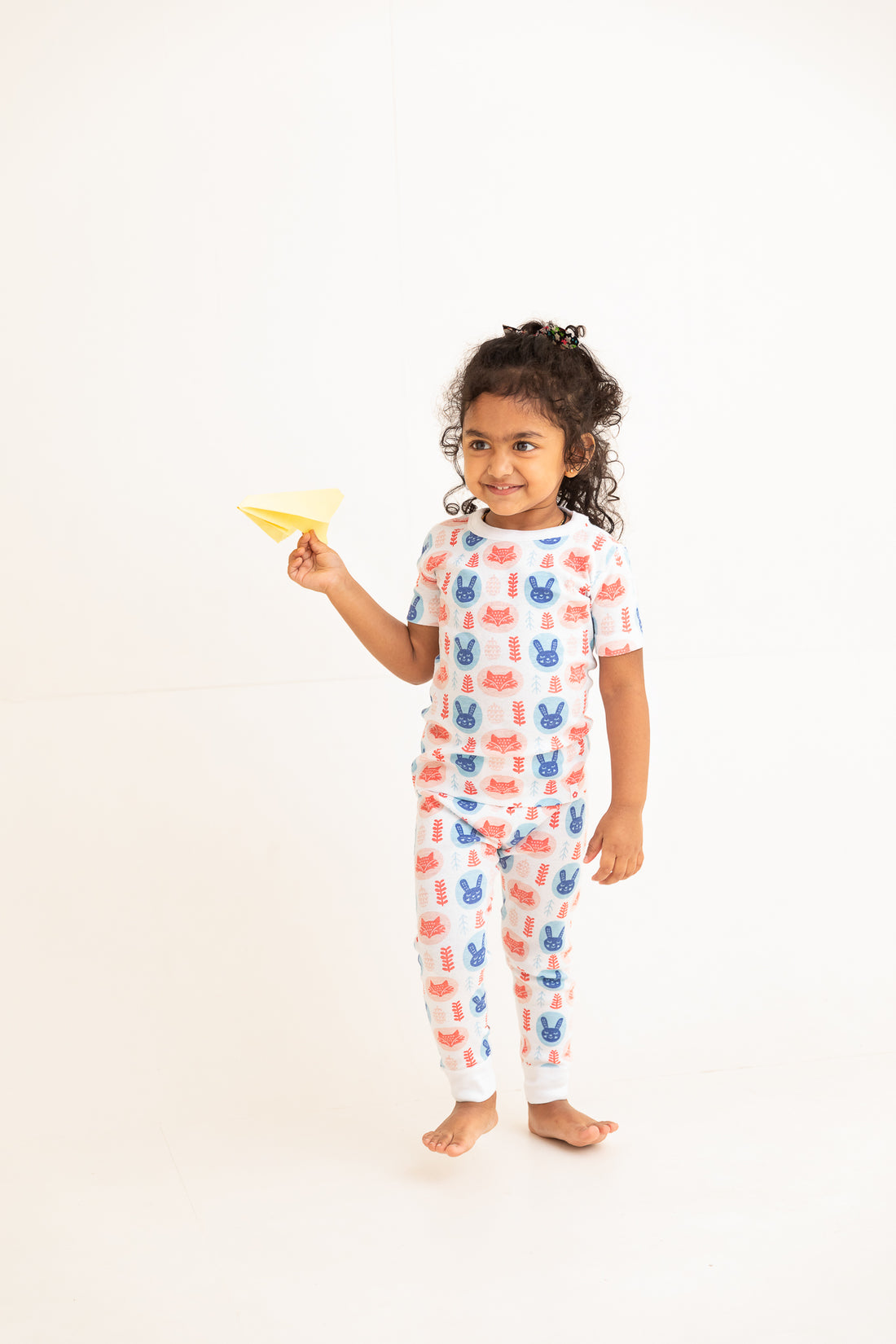 Foxes & Bunnys - Short Sleeve PJ Set