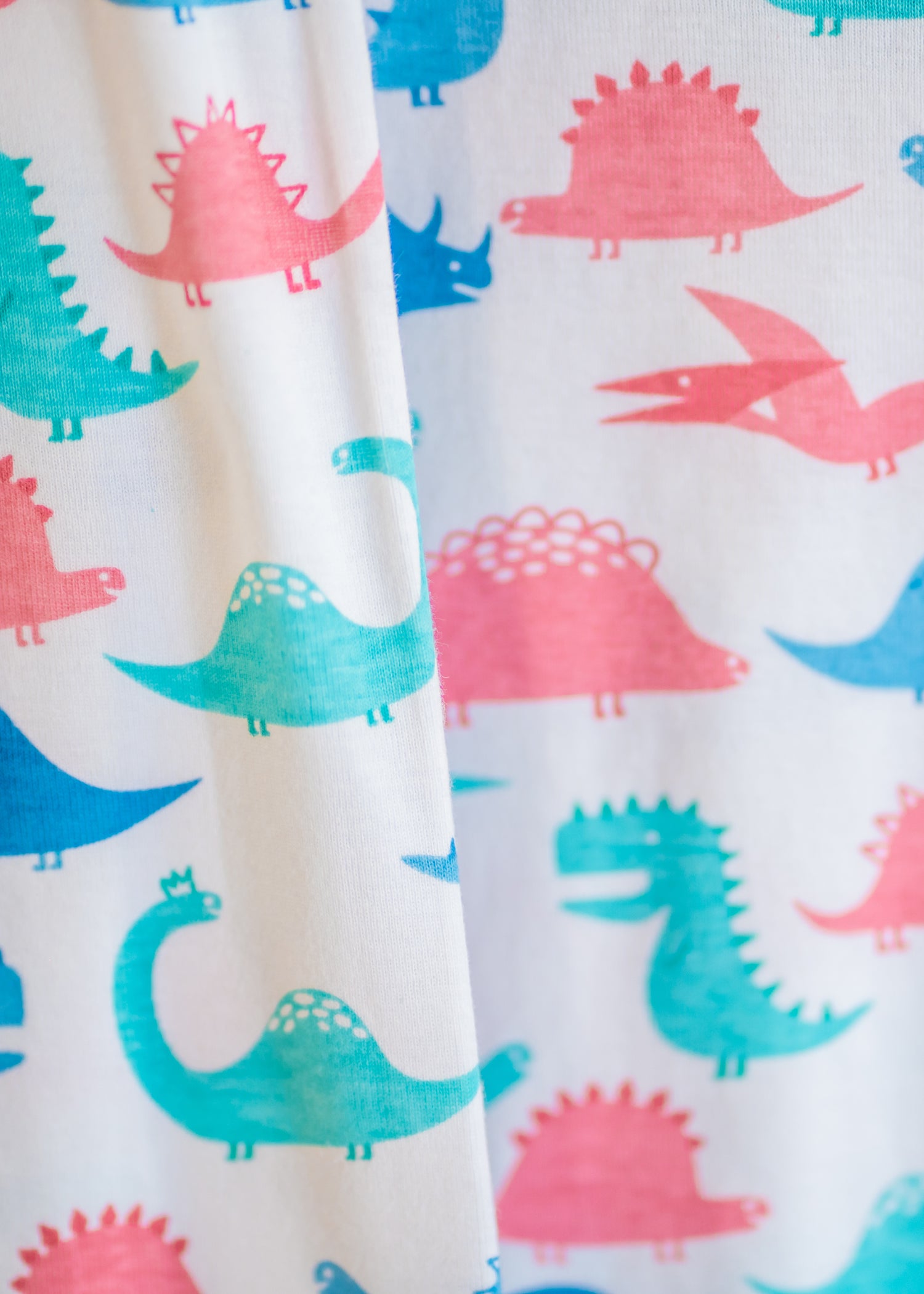 Multi Dinos - Long Sleeve PJ Set