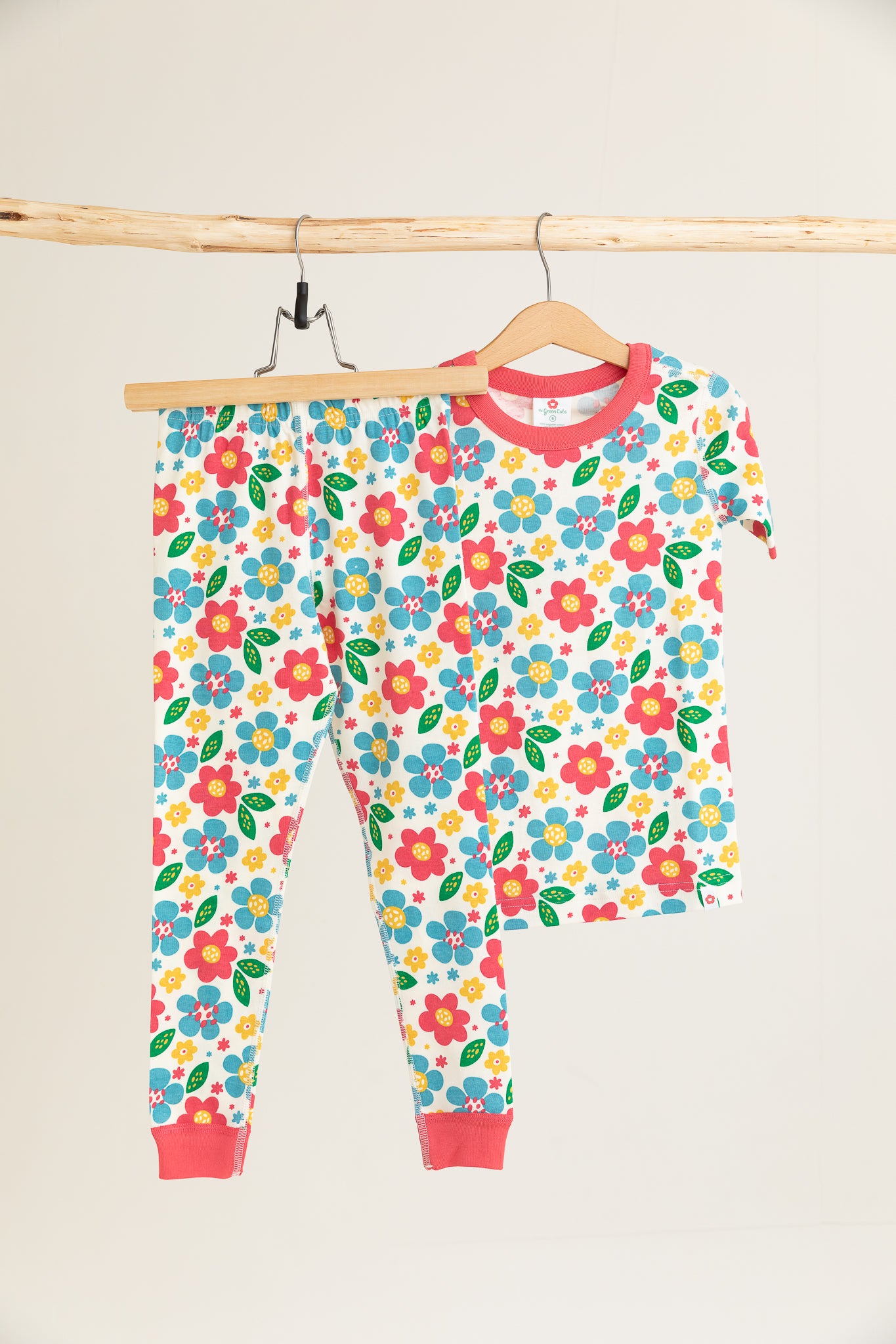 Bright Flowers - Short Sleeve PJ Set