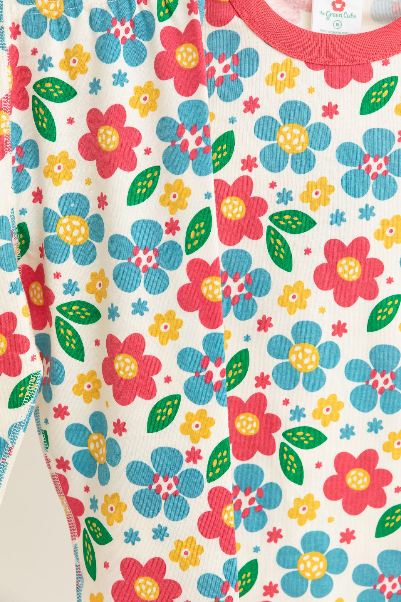 Bright Flowers - Short Sleeve PJ Set